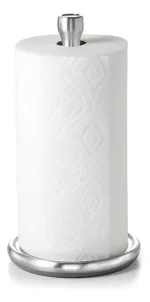 Suporte Porta Rolo Steel Em Aço Inox Oxo Cor Cinza