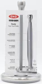 Suporte Porta Rolo Steel Em Aço Inox Oxo Cor Cinza