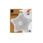 Tampa Para Ralo De Silicone Starfish Hair Catcher Umbra
