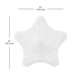 Tampa Para Ralo De Silicone Starfish Hair Catcher Umbra