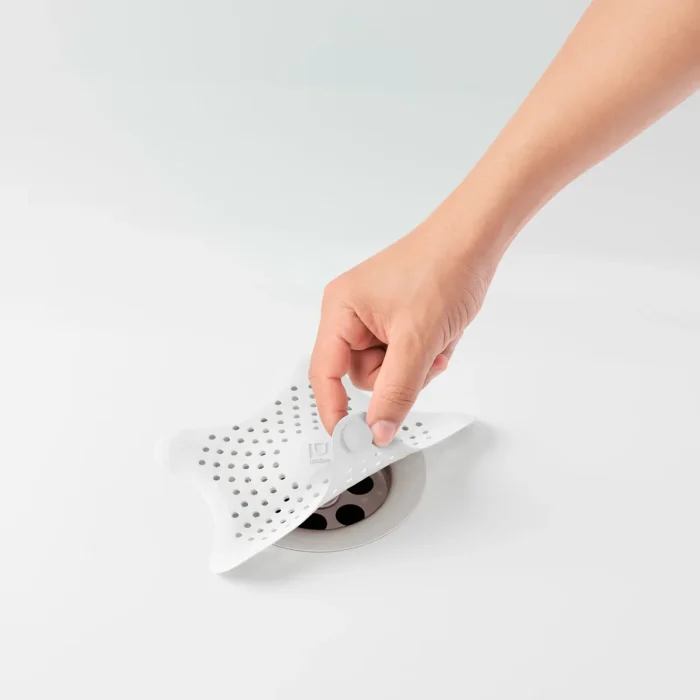 Tampa Para Ralo De Silicone Starfish Hair Catcher Umbra