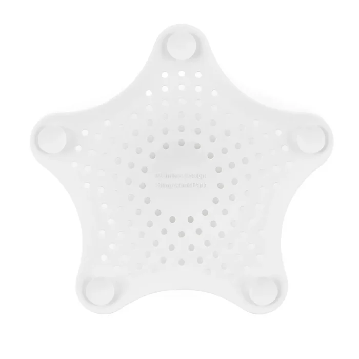Tampa Para Ralo De Silicone Starfish Hair Catcher Umbra