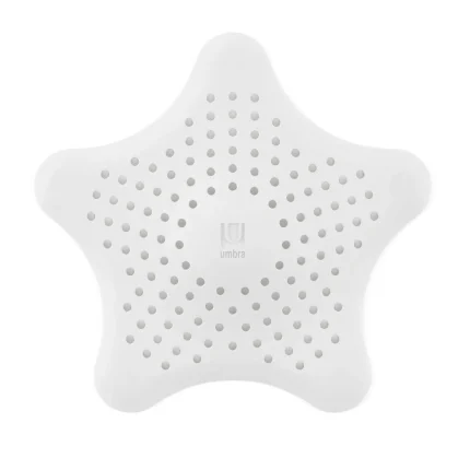 Tampa Para Ralo De Silicone Starfish Hair Catcher Umbra