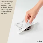 Tampa Para Ralo De Silicone Starfish Hair Catcher Umbra