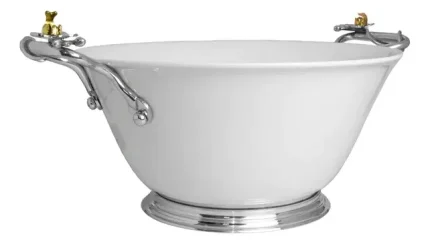 Tigela Bojuda Média Orquídea Design By Somers