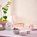 Tigela Porcelana Off White Lily&Lotus Pip Studio