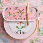 Travessa De Porcelana Rosa La Majorelle Pip Studio