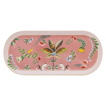 Travessa De Porcelana Rosa La Majorelle Pip Studio