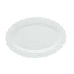 Travessa De Servir Porcelana Branca Fancy Wolff 33 Cm