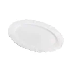 Travessa De Servir Porcelana Branca Fancy Wolff 33 Cm