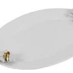 Travessa Oval Grande Orquídea Design By Somers