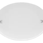 Travessa Oval Porcelana Tangará Estanho By Somers