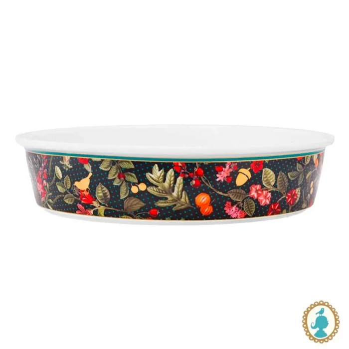 Travessa Para Forno Redonda squirrel Azul Winter Wonderland Pip Studio Edição Limitada