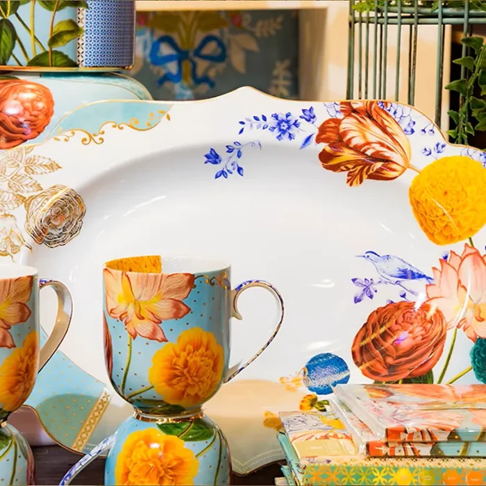 Travessa Porcelana Oval Royal Pip Studio