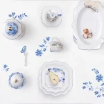 Travessa Porcelana Oval Royal White Pip Studio