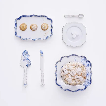 Travessa Porcelana Royal White Pip Studio