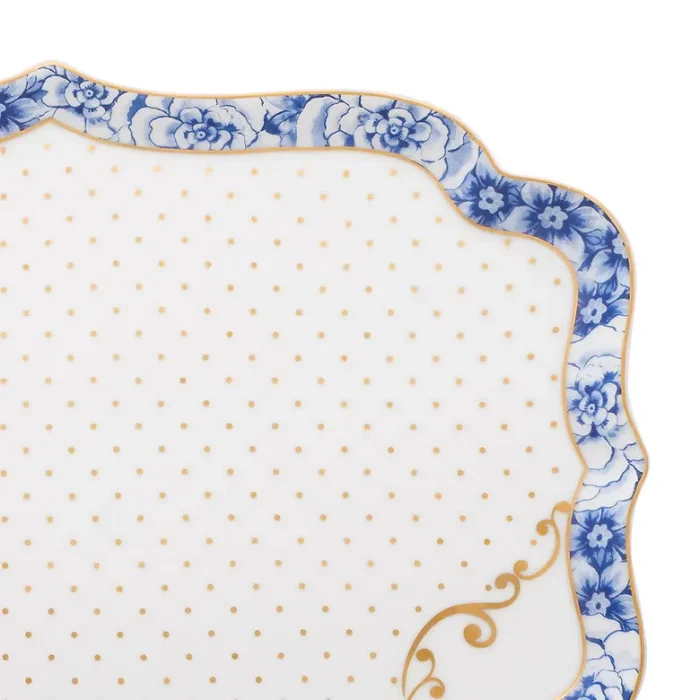 Travessa Porcelana Royal White Pip Studio