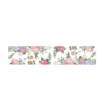 Trilho de Mesa de Algodão 182x38 cm Wild Hydrangea