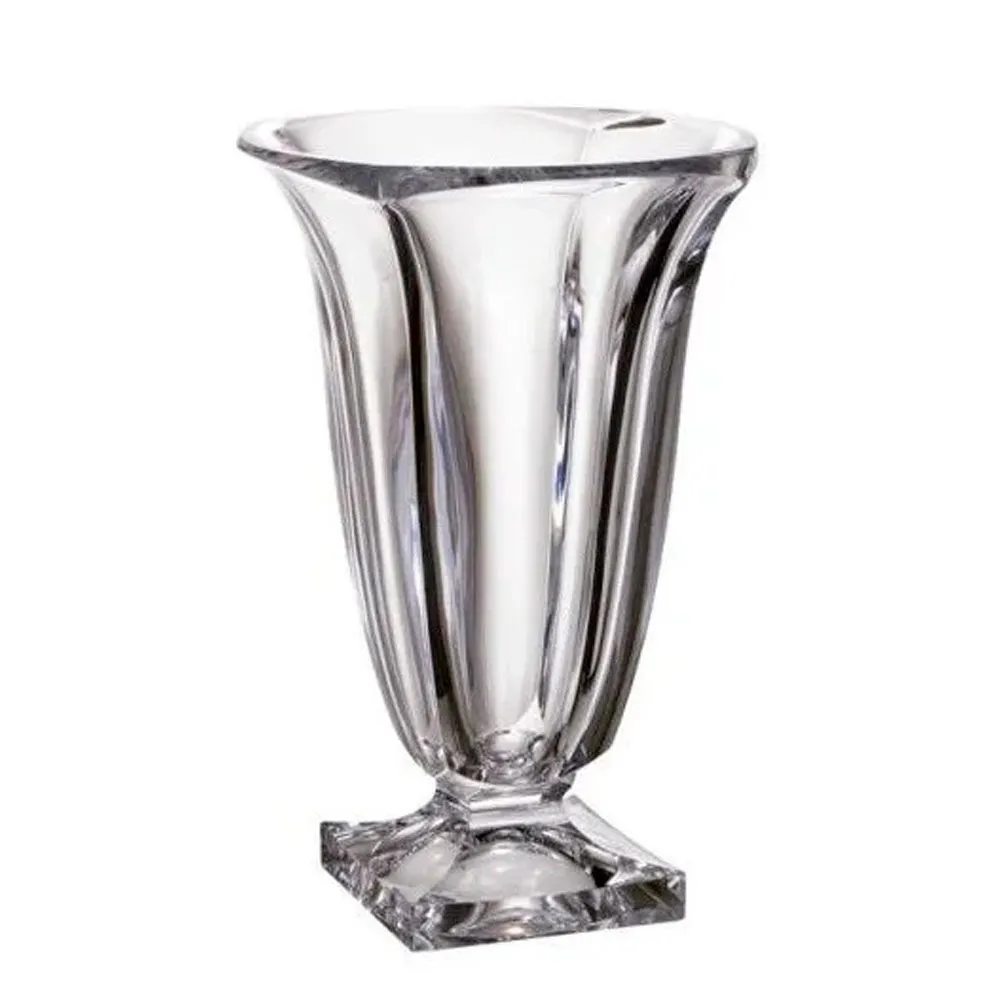 Vaso De Cristal Magma Bohemia 33cm Vaso De Cristal Magma Bohemia 33cm
