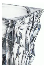 Vaso De Cristal Titânio Bohemia Casablanca