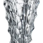 Vaso De Cristal Titânio Bohemia Casablanca