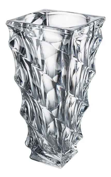 Vaso De Cristal Titânio Bohemia Casablanca