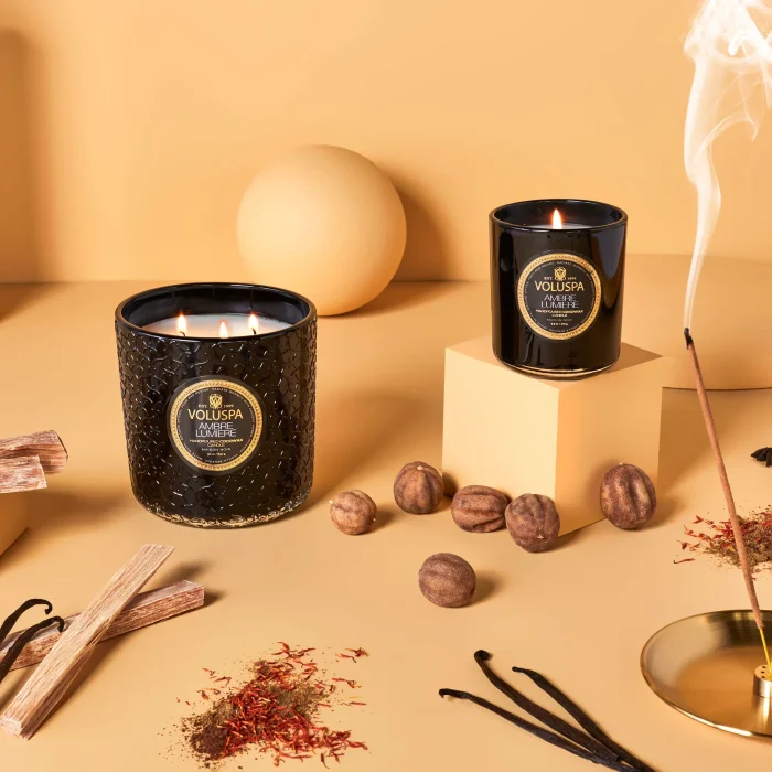 Vela Copo 60h Ambre Lumiere Maiso76847n Noir