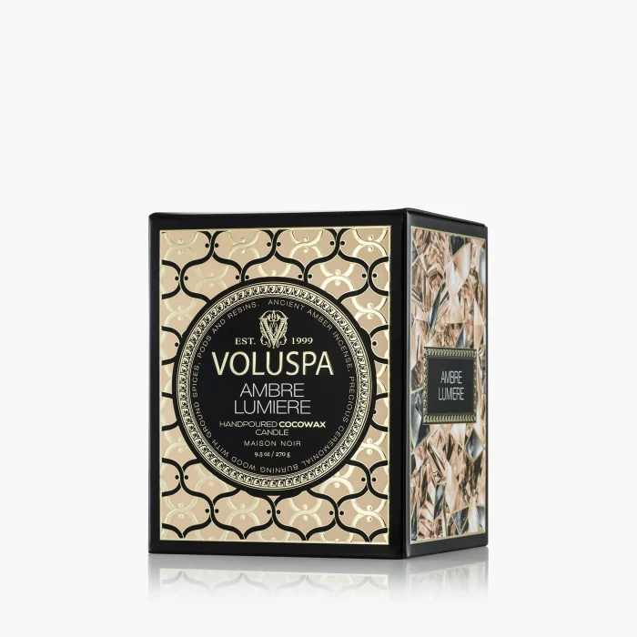 Vela Copo 60h Ambre Lumiere Maiso76847n Noir