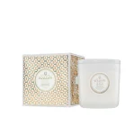 Vela Pote Vidro Luxe +80h Suede Blanc