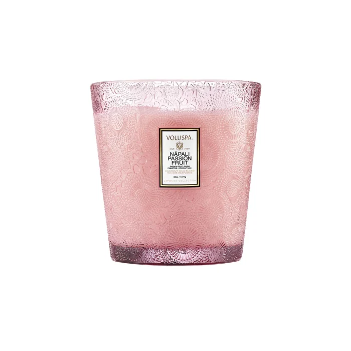 Vela Vaso 3 Pavios 80h Napali Passion Fruit