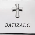 Caixa Batizado de Zamac Prateada - Imagem 4